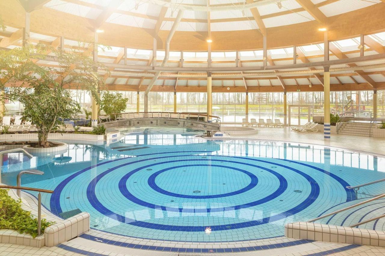 Balkon, Gratis Nutzung Vom Ahoi Erlebnisbad Und Sauna In Sellin - Villa Karola Fewo 09 ゲーレン エクステリア 写真