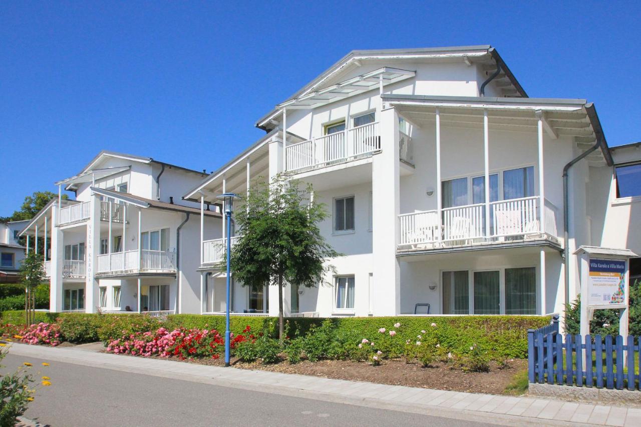 Balkon, Gratis Nutzung Vom Ahoi Erlebnisbad Und Sauna In Sellin - Villa Karola Fewo 09 ゲーレン エクステリア 写真