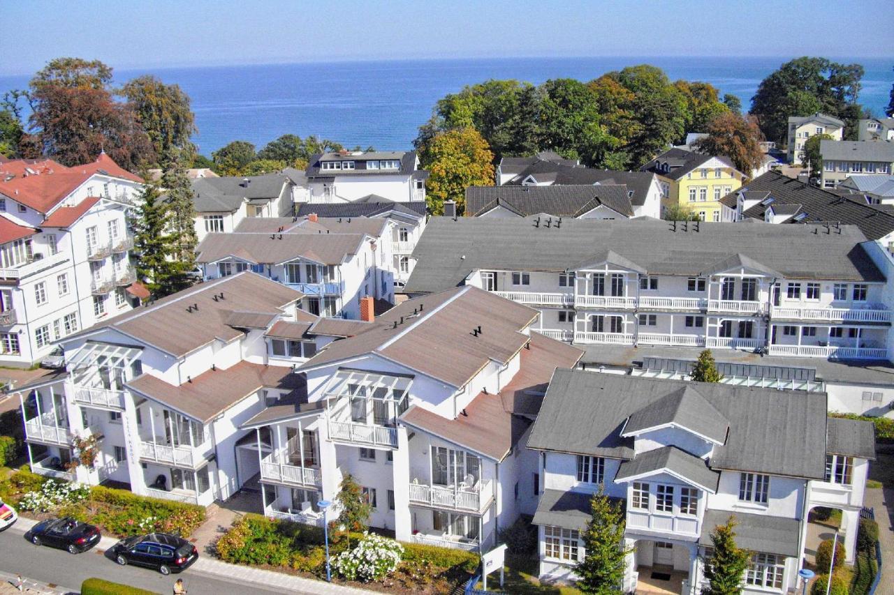 Balkon, Gratis Nutzung Vom Ahoi Erlebnisbad Und Sauna In Sellin - Villa Karola Fewo 09 ゲーレン エクステリア 写真